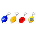 Oval Tape Measure Key Chain